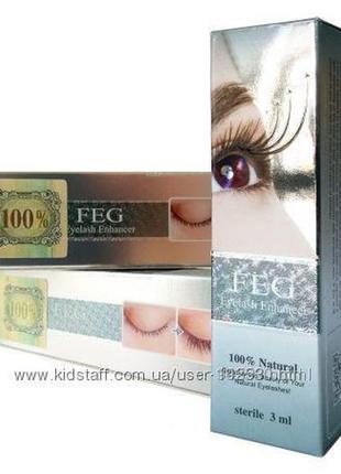 Feg eyelash enhancer  - средство для роста ресниц и бровей3 фото