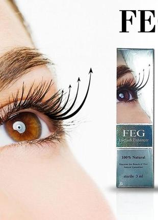 Feg eyelash enhancer  - средство для роста ресниц и бровей2 фото