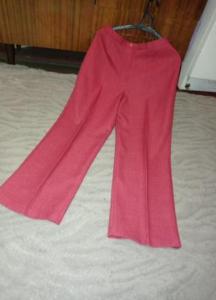 Брюки  жіночі/ брюки classic бордового кольору.нові.