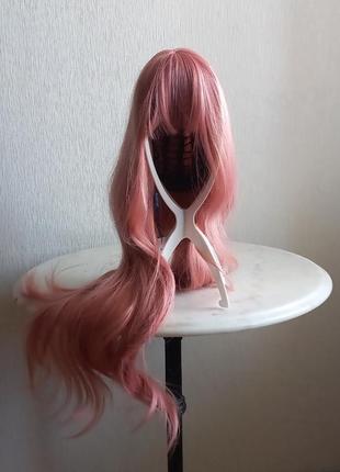 Рожева матова перука 🩷 всі варіанти в профілі6 фото
