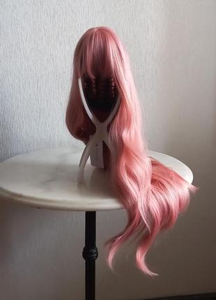 Рожева матова перука 🩷 всі варіанти в профілі2 фото
