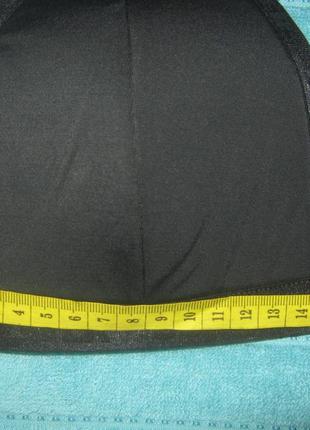 Купальный лиф h&m чёрный пляжный m из быстросохнущей функциональной ткани9 фото