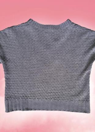 Вязаный 🧶 мягкий свитер с милым узором из плюшевой пряжи2 фото