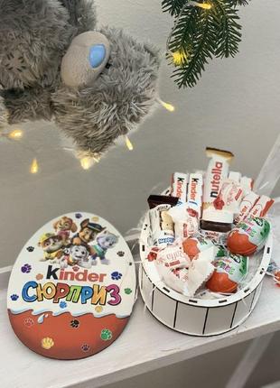 Подарочный набор s «щенячий патруль kinder» 24 см maikinbaby (pk001рat)3 фото