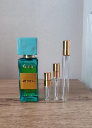 Распил оригинальные! gritti siracusa eau de parfum