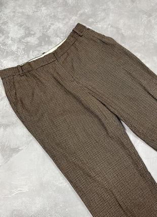 Брюки в клетку massimo dutti 3