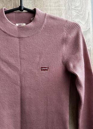 Кофта гольф водолазка лонгслив джемпер levi’s
