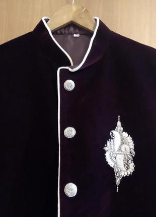 Шикарне шервані, жилетка з кишенями, індійське вбрання2 фото