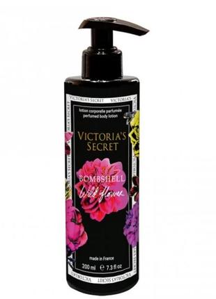 Парфумований лосьйон для тіла victoria`s secret bombshell wild flower brand collection 200 мл