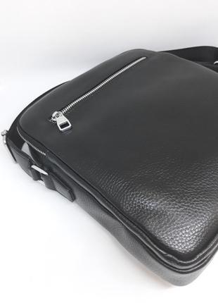 Чоловіча шкіряна сумка чоловіча брендова сумка9 фото