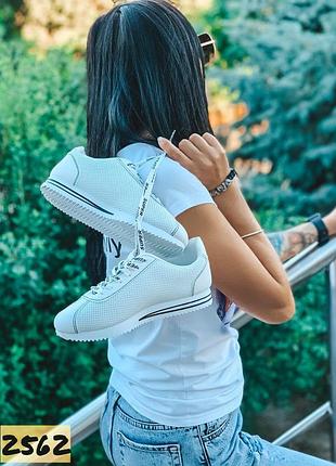 Кроссовки "super white" 3