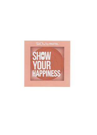 Румяна для лица pastel show your happiness №205 4.2 г