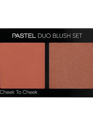 Набір рум'ян pastel profashion duo cheek to cheek тон 20