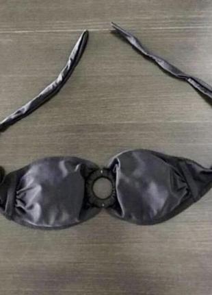 Ліф чорний купальний