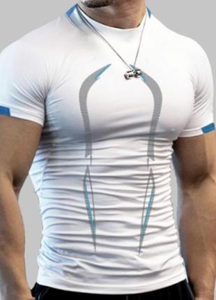 Белая спортивная футболка s siimnwrss белый