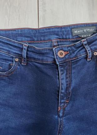 Синие стрейчевые джинсы слим w29 l326 фото