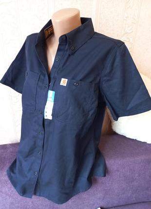 Новая рубашка сорочка женская из плотной ткани униформа спец форма7 фото