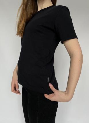 Chanel uniform футболки с твидовым воротником❣️4 фото