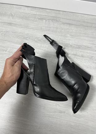 Alexander wang кожаные туфли