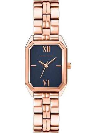 Женские часы anne klein ak/3774nvrg, синие с золотым