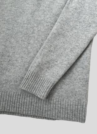 Шерстяной ангоровый свитер с высоким воротником ewm pure classics6 фото