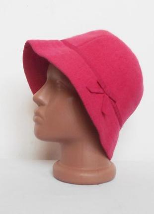 Теплая шерстяная шляпа панама