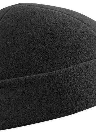 Универсальная шапка зимняя из флиса helikon-tex "watch cap" (cz-dok-fl-01) black