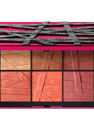 Лімітована палетка рум'ян nars high profile cheek palette