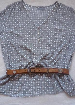 Yessica компании c&a качественная и красивая блуза блузка, туника оверсайз, вискоза10 фото