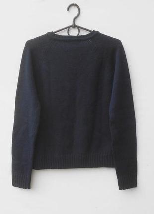 Теплый свитер с v- образным вырезом 30% шерсть zara3 фото