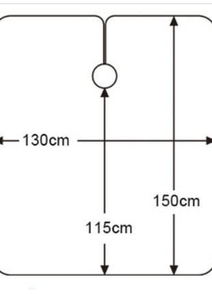 Прозрачный пеньюар для парикмахера, пелерина для стрижки, пеньюар для покраски3 фото