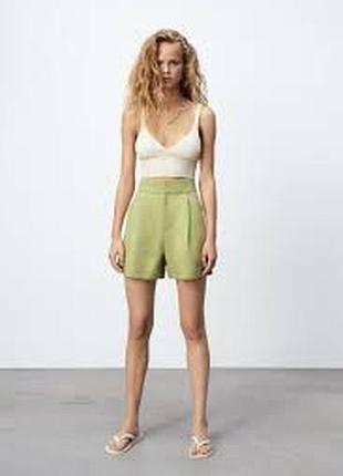 Льняные шорты