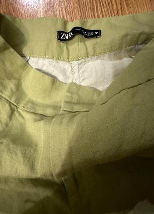 Льняные шорты