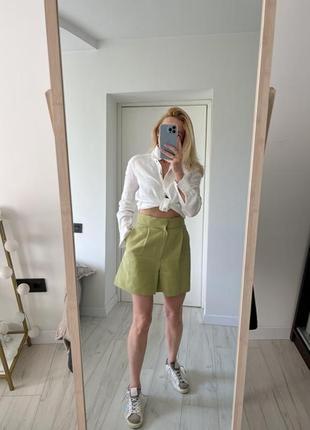 Льняные шорты