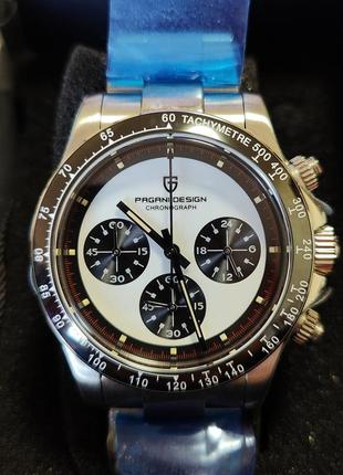 Годинник chrono daytona paul newman ∅40мм мех. - seiko vk63.2 фото