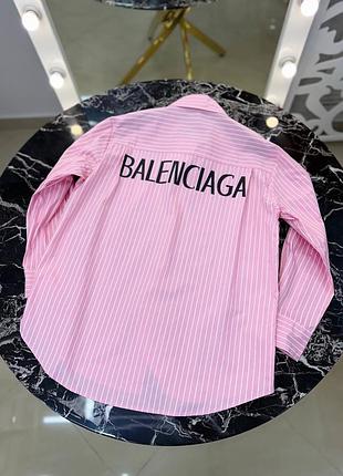 Брендовая рубашка в стиле balenciaga