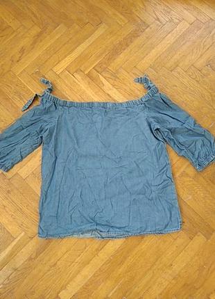 Блуза джинсова6 фото