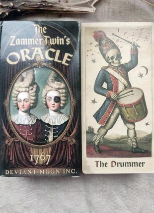 Оракул близнюки замер від патрика валенси the zammer twins oracle колода гадальних карт