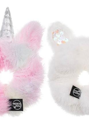 Набор детских резинок для волос invisibobble kids sprunchie bunnycorn5 фото