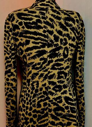 Эффектное летнее пальто  "paul smith" с леопардовым принтом7 фото