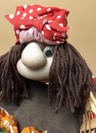 Цукерниця , корзина декор на кухню , етно декор, етно сувеніри, український подарунок