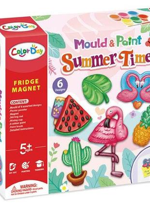 Набір дитячої творчості форма та фарби — літо магніти на холодильник hc319547