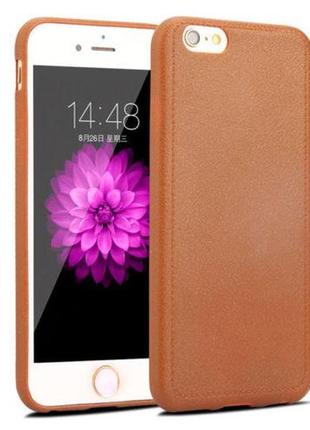 Защитный чехол «brown classic» для смартфона apple iphone