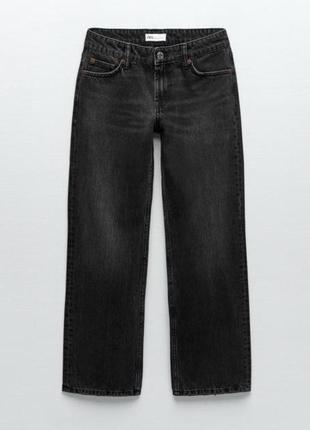 Прямые джинсы straight fit zara