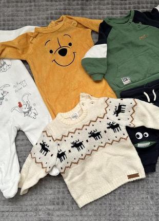 Детские вещи 68р 3-6м, детский свитер для фотосессии, теплый человечек 3-6 месяцев