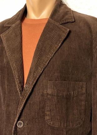 Вельветовый мужской пиджак блейзер 52 р5 фото