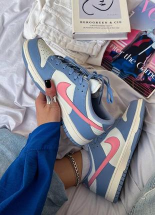 Женские кроссовки sb just dunk low violet/pink4 фото