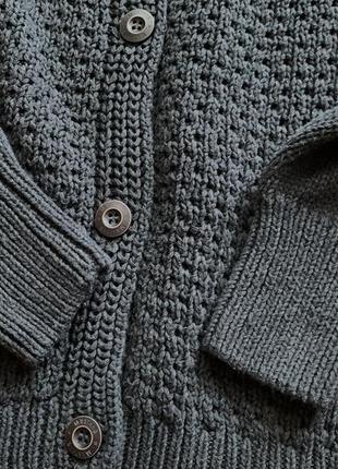 Брендовый кардиган вязаный свитер джемпер mustang м/l5 фото
