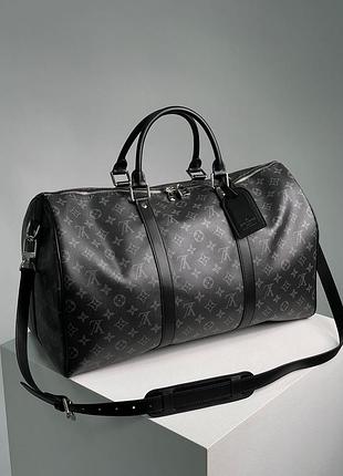 Сумка  keepall 50 eclipse grey