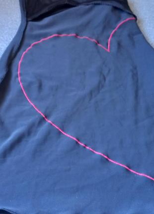Moschino italy платье мини сердце5 фото